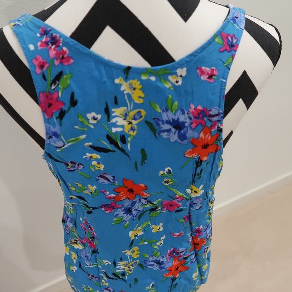 Floral Sleeveless Top - Picture 5 of 7